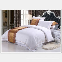 100% Cotton Embroidery Bedding Set for Hotel (WS-2016326)
